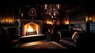 Gothic Sleep Poetry | Edgar Allan Poe&rsquo;s &ldquo;The Raven&rdquo; + Rain & Dark Ambience (1 Hour)