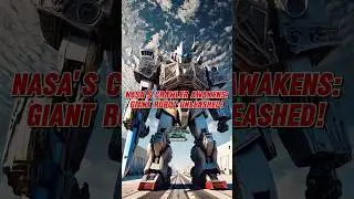 NASA&rsquo;s Crawler Awakens Giant Robot Unleashed!  #robot #automobile #shorts