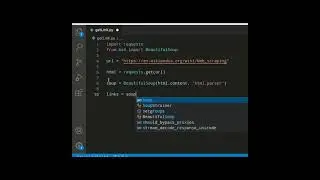 Web Scrapping || Extracting URLS from web pages using Python and BeautifulSoup.