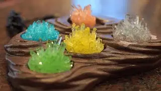 Overview and DEMO: NATIONAL GEOGRAPHIC Mega Crystal Growing Lab &ndash; Grow 6 Vibrant Crystals Fast
