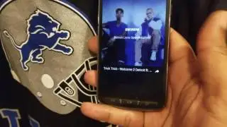 Eminem Detroit Lions T-Shirt Collaboration w / Innercell Technology