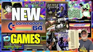 🔵 NEW Commodore C64 games