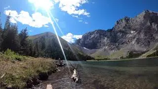 EDWORTHY Falls and Rae Lake in Kananaskis