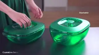 Tupperware Crystalline Server Set