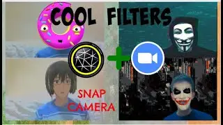 HOW TO CONNECT ZOOM WITH SNAP CAMERA : COOL EFFECTS AND FILTERS || 2025