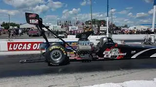 A/F Dragster Dan Mercier At Napierville Dragway