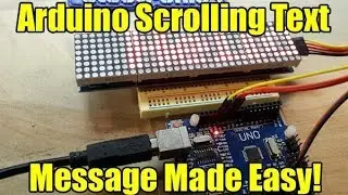Arduino Scrolling Message Display