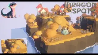 Dragon Spot: Cozy Sandbox EP 04 - Autumn with dragons! Golden Harbor magic! 🐉 [END]