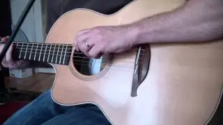 Lowden F23C capo Lefty Guitars Only