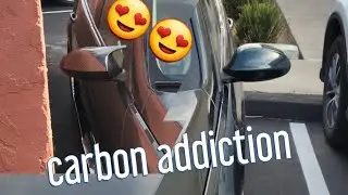 feeding a carbon fiber addiction e90 335i mirror cap install