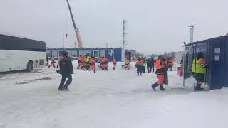 Велесстрой Полати в Омске: вот так идём на обед