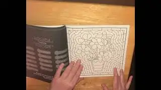 Pretty Flowers Ceramic Tiles by Prachi Dewan Sachdeva coloring book flip through