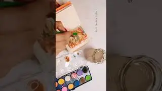 Forest Bridge painting | shorts | mini painting