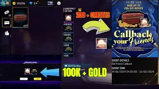CALLBACK YOUR FRIENDS 🔥 || OPENING 200 + CREATES 😱 300K + GOLD COINS 🤯.