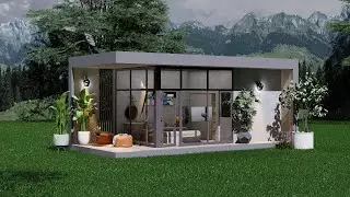 Stunning 3D Tiny House Design: Why Everyone Loves Modern Nature Retreats 2025!