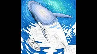 Majestic Blue Whale | Endangered Species #oceanlife #mammals #largest #coloring