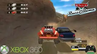 Cars Race-O-Rama Xbox 360 Gameplay 100% Story Mode Part 21: Academy Challenge 3 [2025]