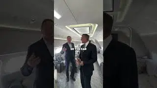 БЕЗУМНЫЙ частный самолет за 50 000 000 долларов!