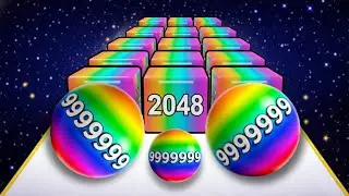 Jelly Run 2048 vs Ball Run 2048 - All Levels SpeedRun Gameplay Android iOS ASMR