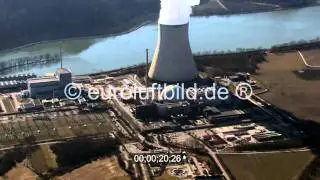Das inzwischen abgeschaltete Kernkraftwerk Isar in Niederaichbach in Bayern