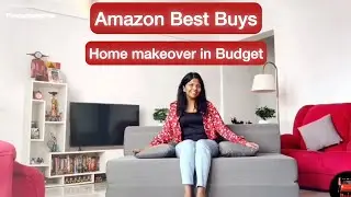 Best Amazon Home Decor Finds | Wakefit Sofa Cum Bed Review | Amazon Products | Stylish Lamp & Plants