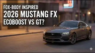 2026 Mustang EcoBoost FX Package | Fox-Body Throwback & GT-Rivaling Speed