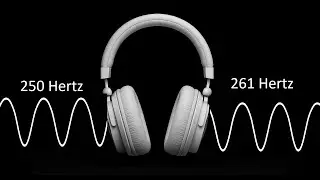 Pure Tone 10Hz Alpha Binaural Beat, Brainwave tones for Super relaxation and Focus - Black screen.