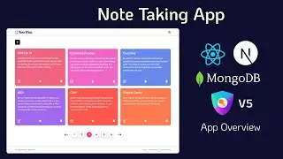 Note Taking App using Next.js 14 | App Overview | Coming Soon