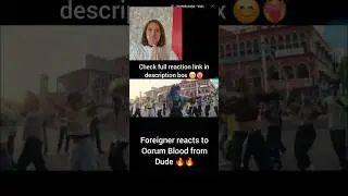 🔥 First Time Reacting to Oorum Blood | Full reaction link in description box 😉 #indianmusicreaction
