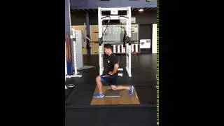 Body Weight Split Squat Iso Hold