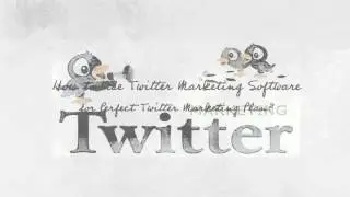 How to Use Twitter Marketing Software for Perfect Twitter Marketing Plan?