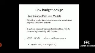 EC8652-Wireless Communication/Unit-1/Link budget Design/MAMSE