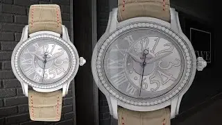 Audemars Piguet Millenary Steel Diamond Ladies Watch 77301ST | SwissWatchExpo