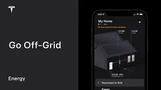 Go Off-Grid | Tesla App for Energy