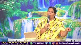 The Calvary Church Vijayawada ||  Pastor Yesupadam || Mrs Deevena  || TCCV Live