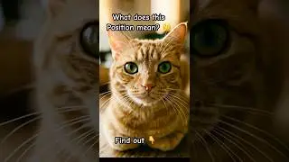 If Your Cats Sleeps Like this Here is What   it means 😳  #cat #catsfacts #catpsychology