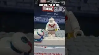 STAY PUFT SUIT TUTORIAL PT2 #marshmallowanimatronic #lego #legostaypuft #costumetutorialfnaf