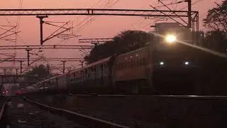 Azad Hind Express - Offlink Erode WAP4 - Honk Show - First video on Sony Alpha A6000