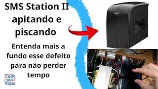 Defeito SMS station II bip e led piscando  como consertar problema da luz piscando e apitando