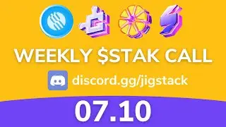 WEEKLY #JIGSTAK CALL (07.10.2021) - Join Discord!