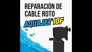Reparación de cable dañado filtro pecera #Aquajet10F #Reparaciones #Acuarios #Peceras #fyp #ParaTi