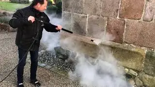 FORT MPM og Weedmaster M-line varmvandsrensning - ingen brug af kemi.