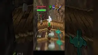 Gerudo Festung als Kind!? #treeslusher #thelegendofzeldaocarinaoftime #glitches #shorts