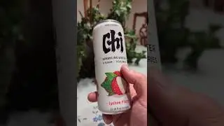 Chi Forest Lychee Fizzy Sparkling Water Review | 0 Sugar, 0 Calories!
