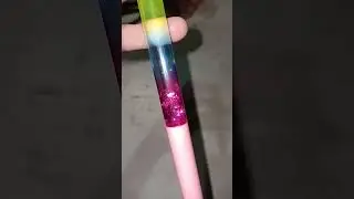 Unicorn lava glitter pen 🤩#cute #tranding #shorts #beautiful