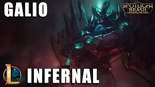 Galio infernal - League of Legends (Completo)