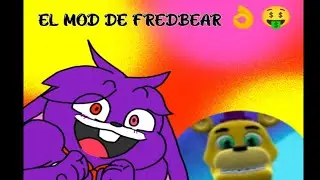 addon navide&ntilde;o de Fredbear 👌||| feliz navidad y pr&oacute;spero a&ntilde;o nuevo 💜🐇