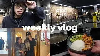 weekly vlog | full week of training, cooking, hangging out and more