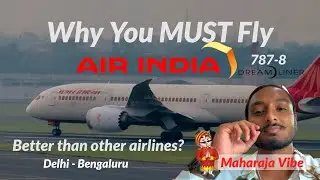 Why You Should Fly Air India 787 Over Other Airlines! |Delhi -Bengaluru | Economy 