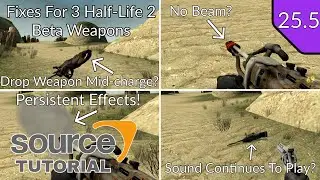 Valve Source Code 2013 Tutorial (Episode 25.5): Fixes For 3 Half-Life 2 Beta Weapons